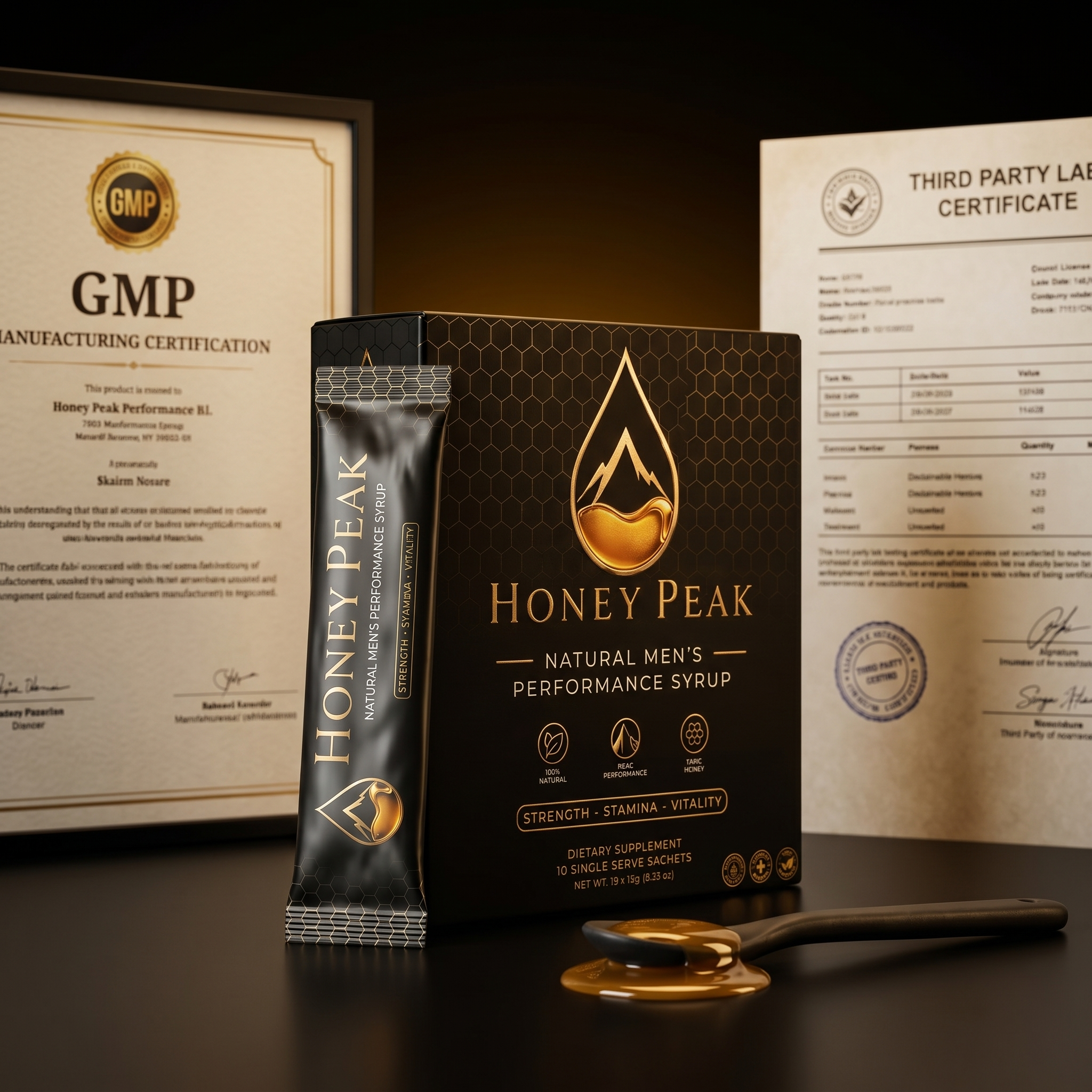 Performance Honey. Your 5-in-1 Libido & Stamina Support (10 pack)
